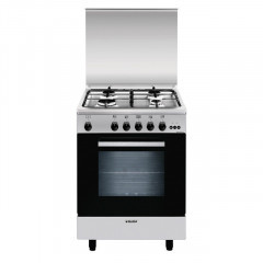 GLEM A664VI CUCINA 60X60 FORNO A GAS VENTILATO 4 FUOCHI SAFE TOUCH MULTICHEF