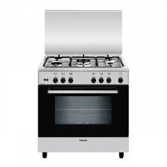 GLEM A855GI CUCINA 80X50 FORNO GAS 5 FUOCHI 1 TRIPLA CORONA SAFE TOUCH