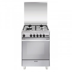 GLEM U664VI CUCINA 60X60 FORNO A GAS 64 LITRI 4 FUOCHI SAFE TOUCH MULTICHEF