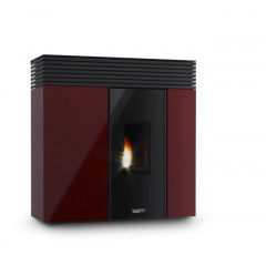 LAMINOX VERONICA 16 PHANTOM BLACK LINE VP16I-R TERMOSTUFA PELLET 16KW BORDEAUX