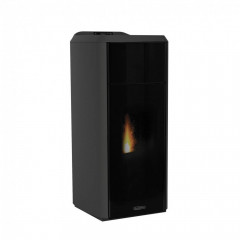 LAMINOX TINA IDRO LUX BLACK LINE TLB20I-N TERMOSTUFA PELLET 20KW NO VENTILATA