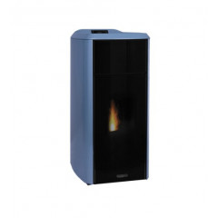 LAMINOX TLB24IH Carlotta Idro Lux Black Line 24kW PELLET COLORE ACQUA MARINA