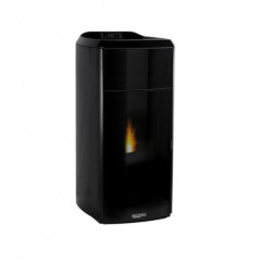 LAMINOX TLB28IRS STUFA A PELLET Victoria Idro Lux Black Line NERO LUCIDO