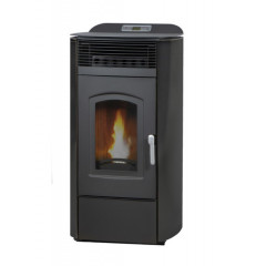 LAMINOX DALIA AIR STUFA A PELLET 12 KW 350 m3 RISCALDABILI CLASSE A+ ANTRACITE