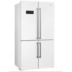 SMEG FRIGORIFERO FQ60BDF 4 PORTE BIANCO NOFROST LED INVERTER 182X90 CM