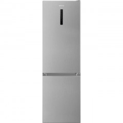 SMEG FRIGORIFERO FC20XDNE COMBINATO INOX NO FROST INVERTER LED 185X60 CM