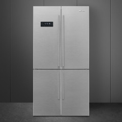 SMEG FRIGORIFERO FQ60XDAIF 4 PORTE INOX NOFROST LED INVERTER 182X90CM