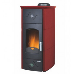 LAMINOX VICTORIA IDRO PRESTIGE TERMOSTUFA A PELLET 28 KW BORDEAUX TSP28IR